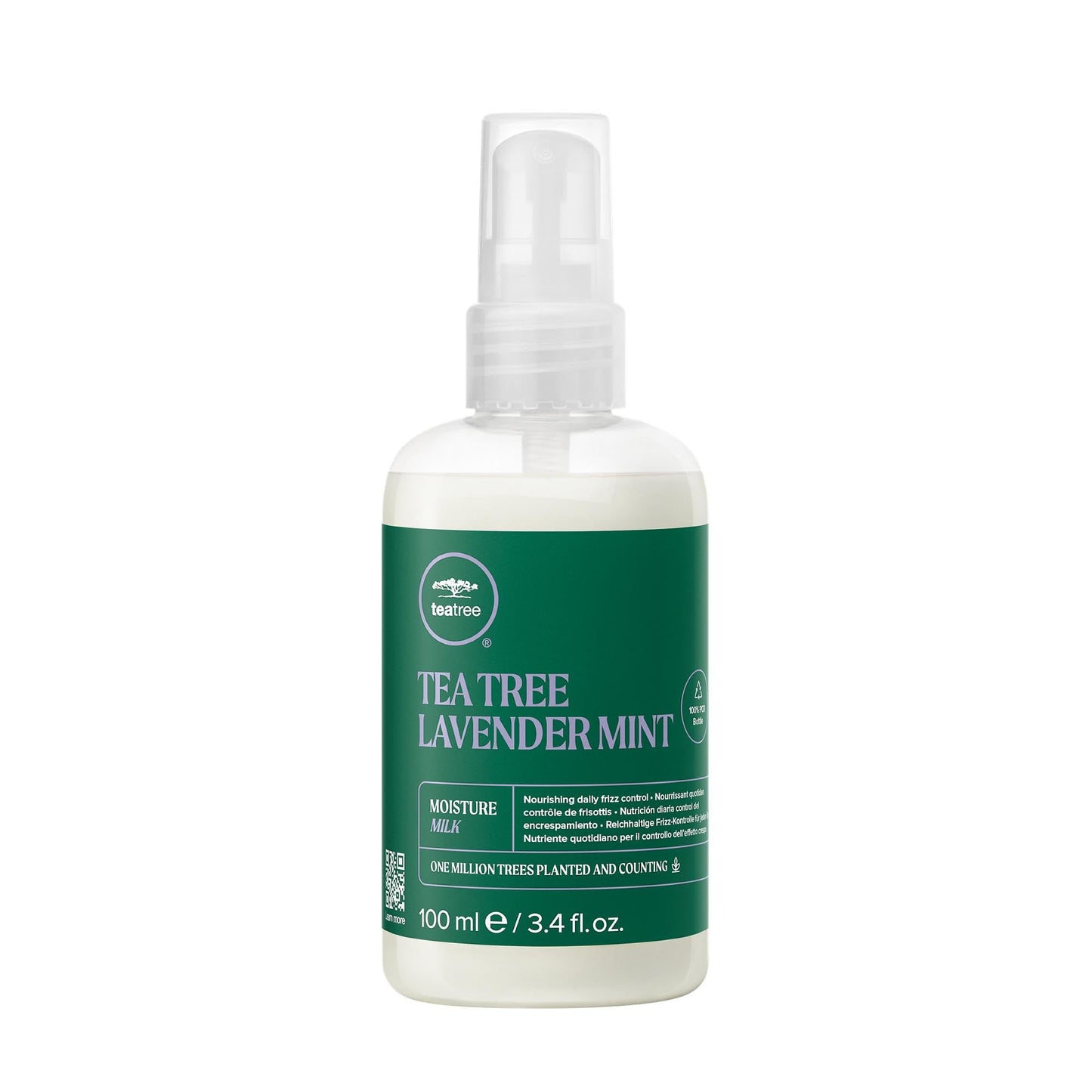 Tea Tree Lavender Mint Moisture Milk, Leave-In Conditioner, For Coarse, Curly + Dry Hair, 3.4 fl. oz. Beauty & Personal Care Tea Tree