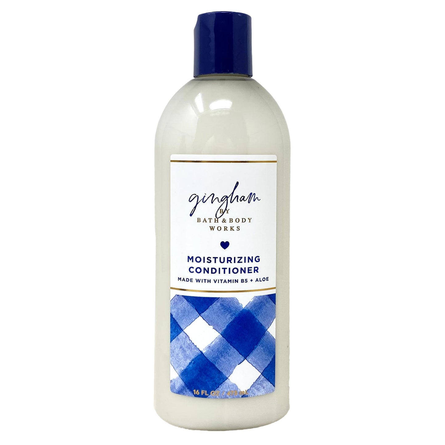 Bath & Body Works Gingham 2 Pack Moisturizing Conditioner Bundle with a Natural Oats Sample Soap Beauty & Personal Care Bath & Body Works