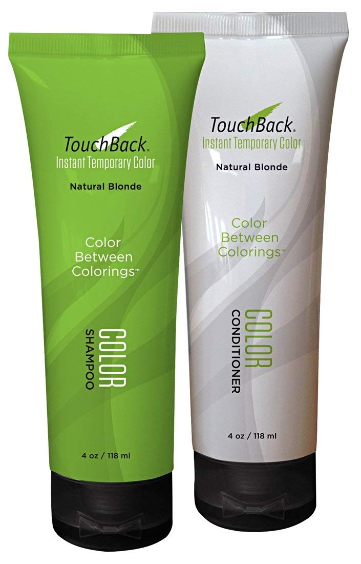 TouchBack Natural Blonde Color Shampoo and Conditioner Set Beauty & Personal Care TouchBack