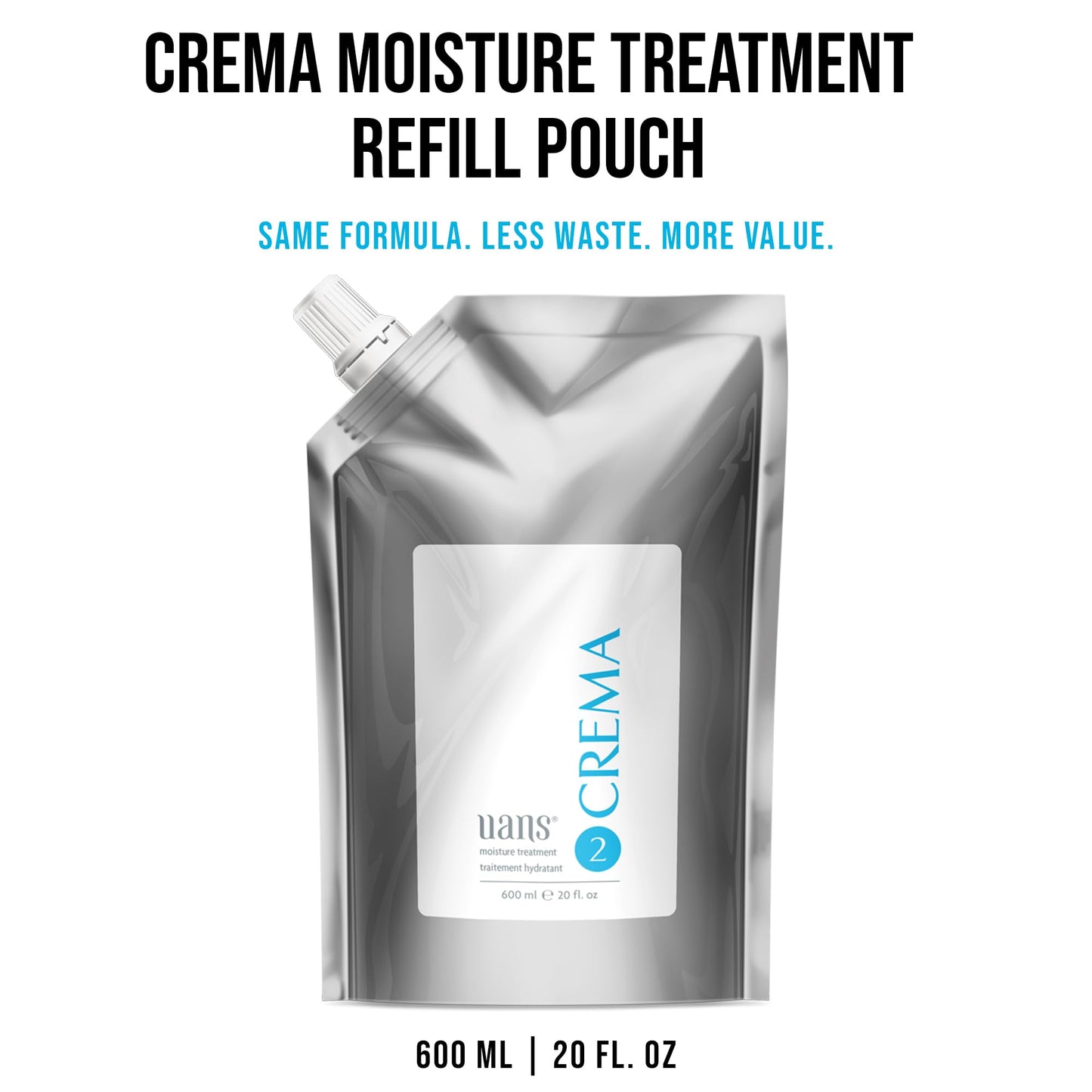 Uans Crema Moisture Treatment 600 ml / 20 fl. oz Refill Beauty & Personal Care Uans