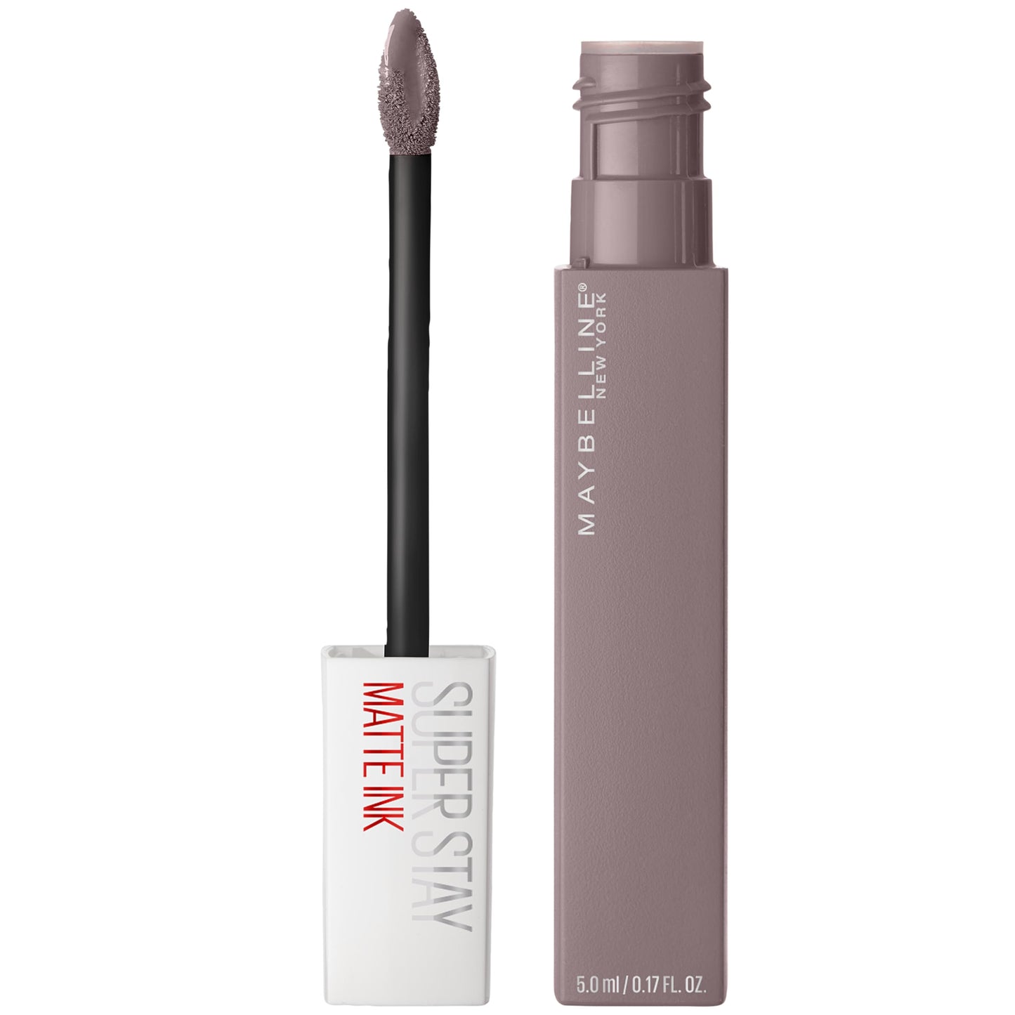 Maybelline Super Stay Matte Ink Liquid Lipstick Makeup, Long Lasting High Impact Color, Up to 16H Wear, Huntress, Muted Grey, 1 Count, Packaging May Beauty & Personal Care MAYBELLINE