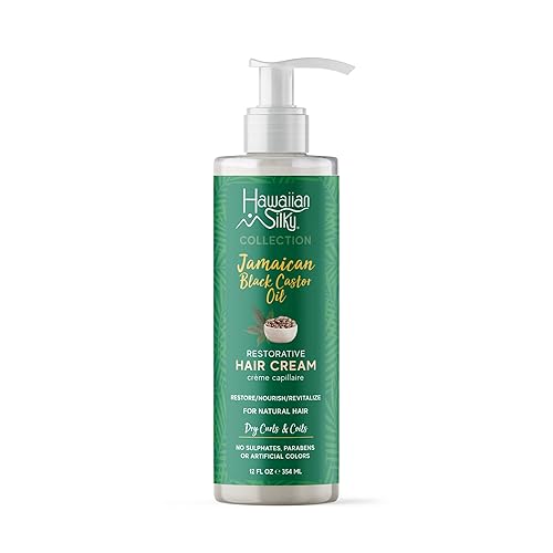 Hawaiian Silky Jamaican Black Castor Oil Collection Restorative Hair Cream Beauty & Personal Care Hawaiian Silky
