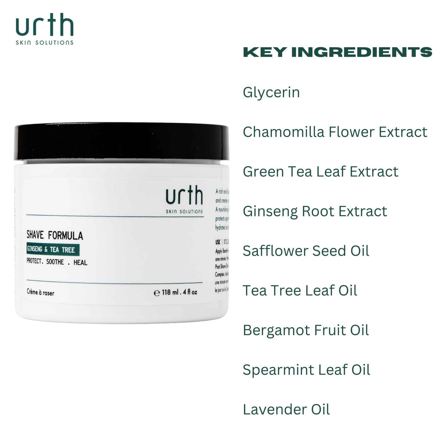 Urth Shave Formula Beauty and Personal Care Urth Skin Solutions For Men