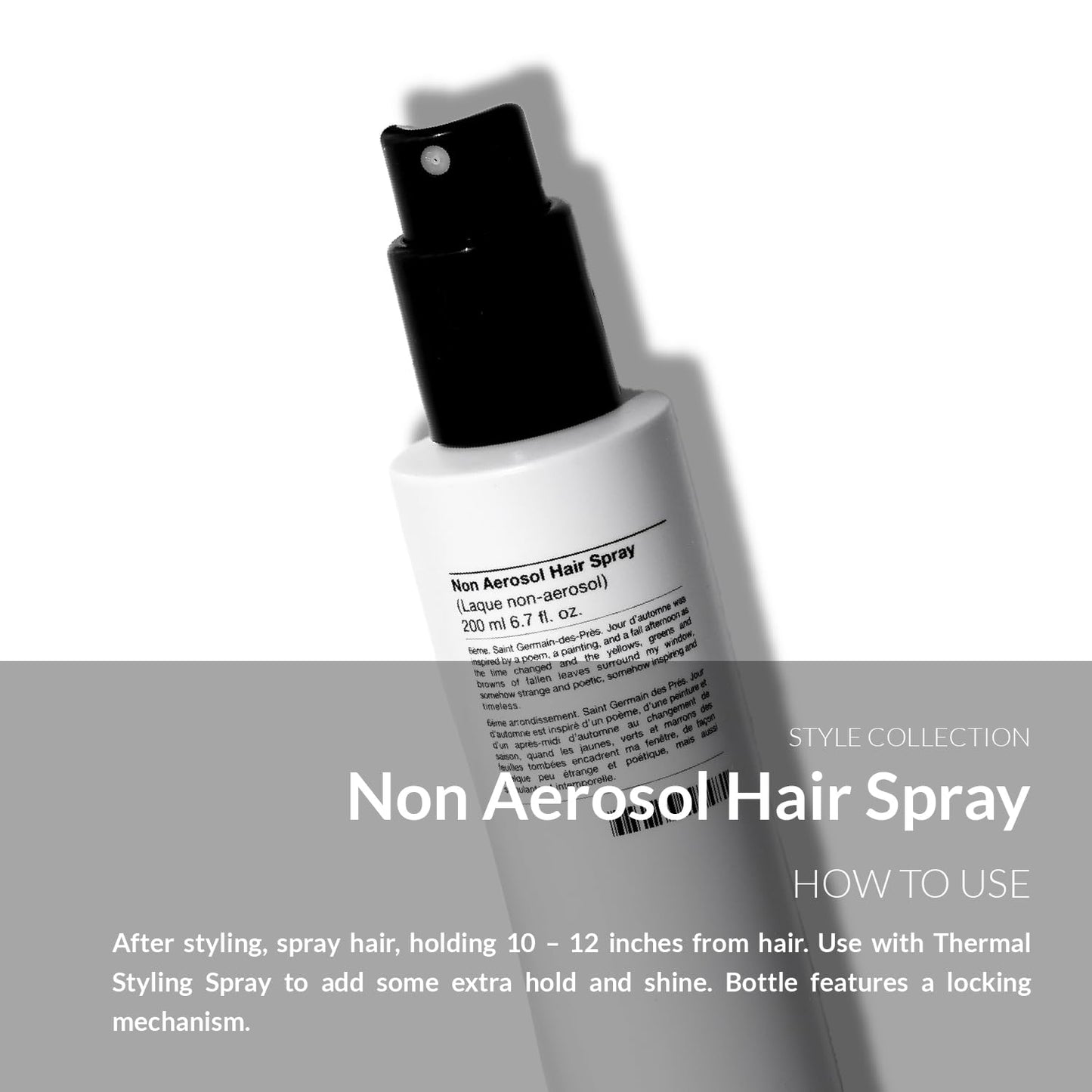 Number 4 Hairspray for Women and Men, Non Aerosol Strong Hold Hair Spray, 6.7 oz Beauty & Personal Care Number 4