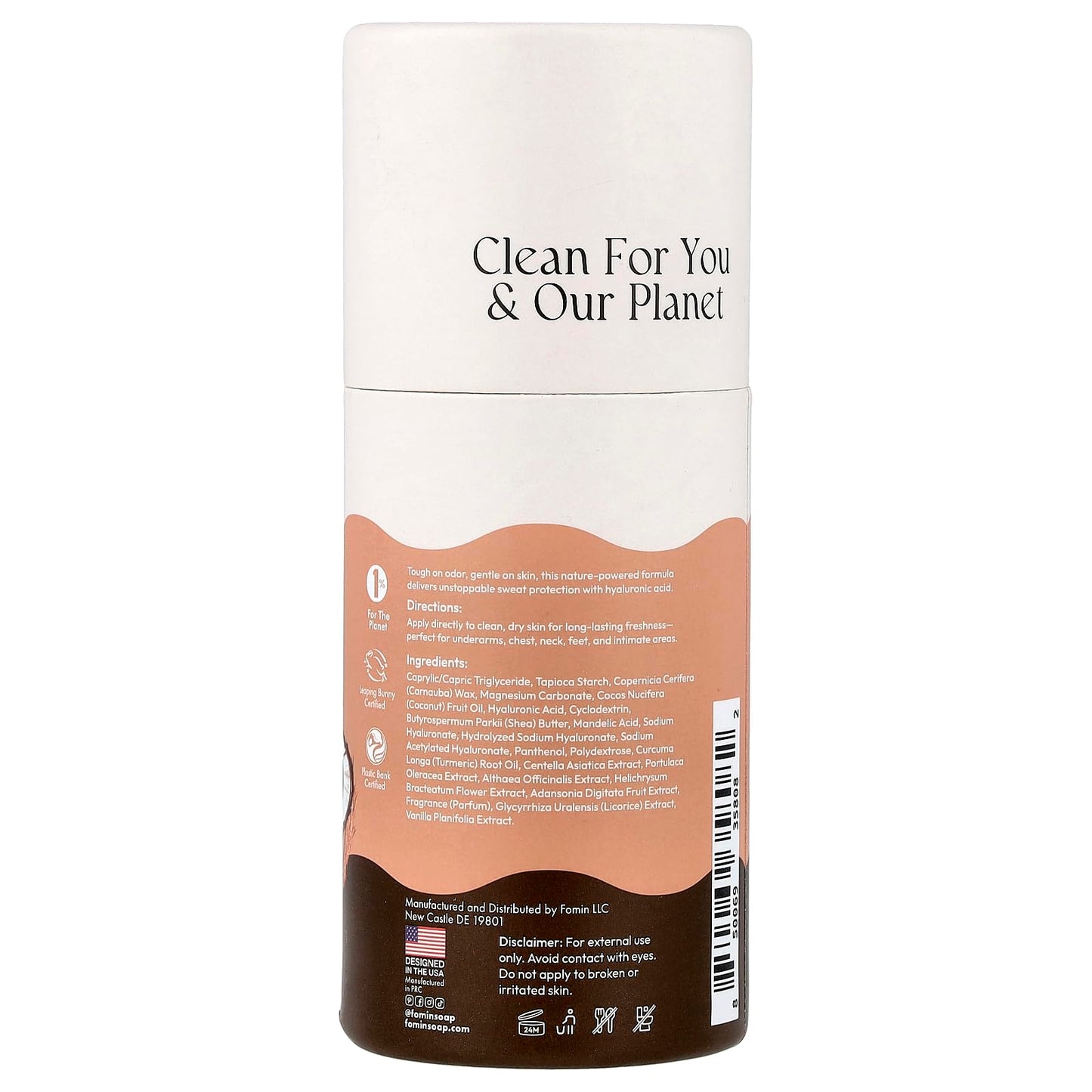 fomin Whole Body Deodorant, Aluminum-Free, Vanilla Coconut, 1.76 oz (50 g) Beauty and Personal Care FOMIN