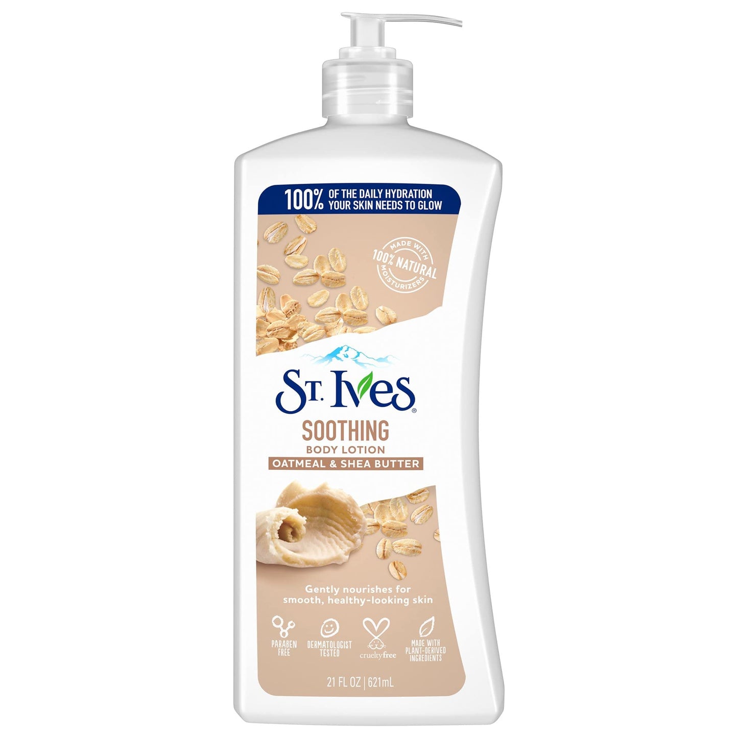 St. Ives Nourish & Soothe, Oatmeal & Shea Butter Body Lotion 21 oz (Pack of 2) Beauty & Personal Care St. Ives
