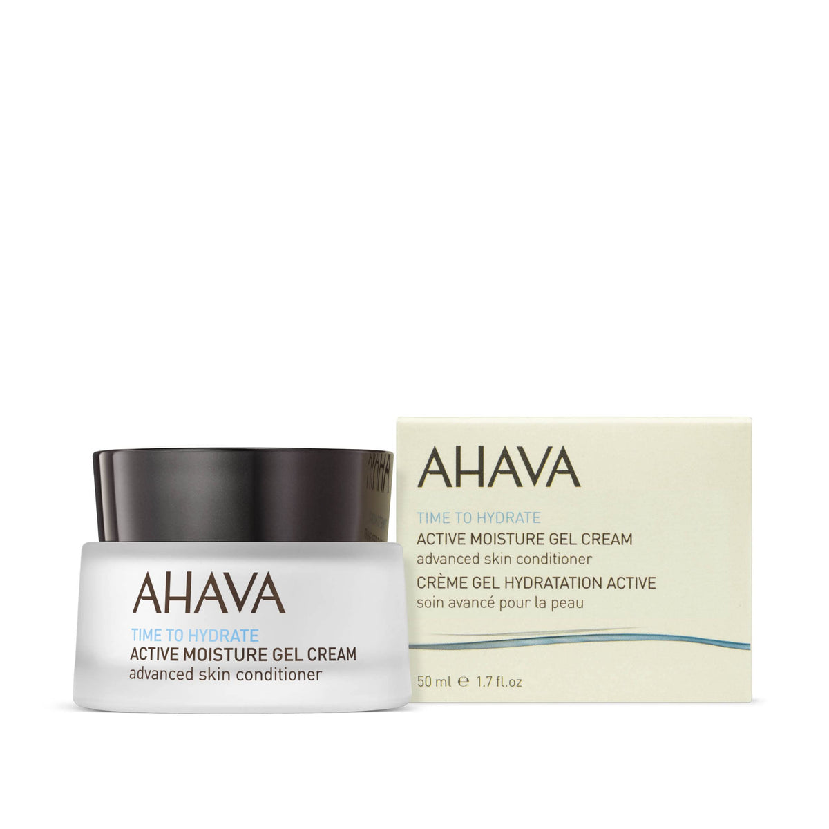 AHAVA Time To Hydrate Active Moisture Gel Cream, Advanced Skin Conditioner - Ultra Fresh Moisture Suspending Gel-Cream for Rejuvenation, Instant Beauty & Personal Care AHAVA