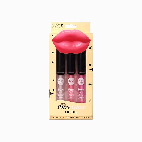 NICKA K NEW YORK Pure Glow Lip Oil (Pure Glow) Beauty & Personal Care NICKA K NEW YORK