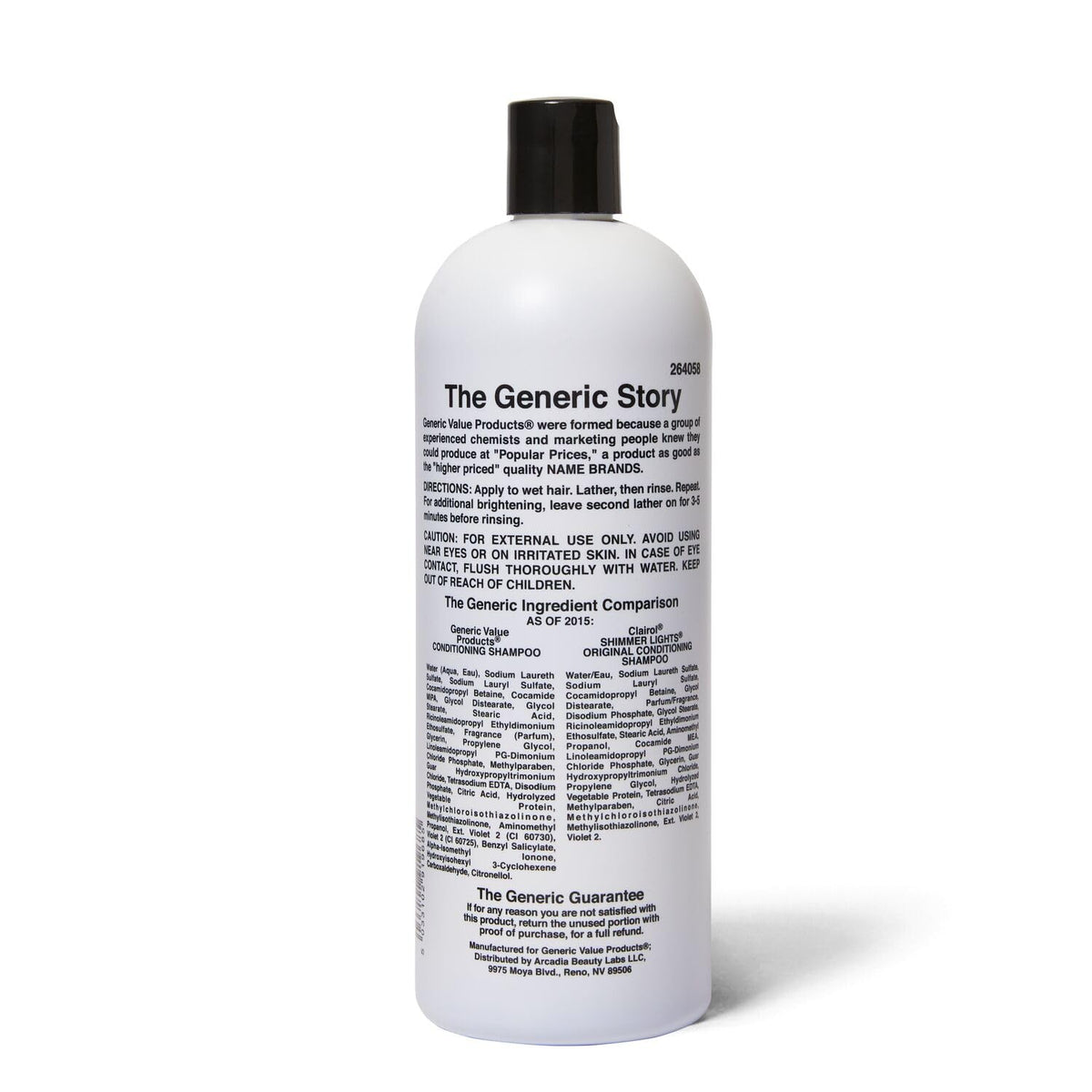 Generic Value Products Conditioning Purple Shampoo, Tones Down Brassiness, Brightens and Refreshes Faded Highlights, Removes Yellow Tones, 33.8 Oz Beauty & Personal Care Generic Value Products