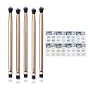 Vôsaidi Professional Shader Eyeshadow Brush Makeup Brush Dual Sides Eyeshadow Applicator Soft Makeup Eye Brushes for Eye shadow Eyeliner applicator Beauty & Personal Care Vôsaidi