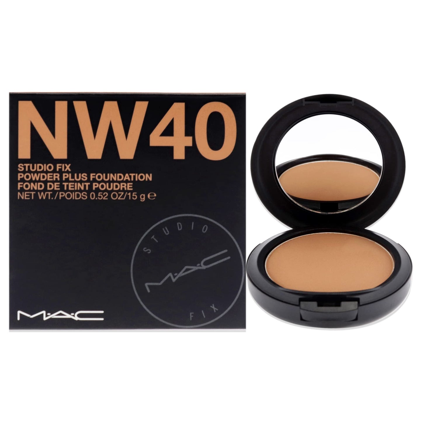 Mac Studio Fix Powder Plus Foundation Nw40 15gm/0.52 Oz Beauty & Personal Care MAC