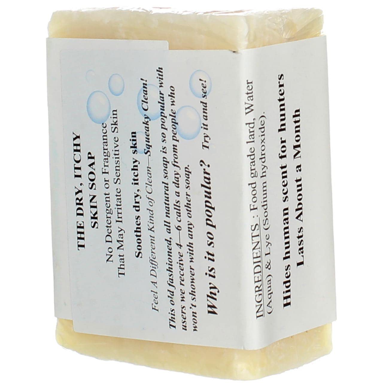 Grandma's Lye Face& Body Soap - 6 oz, Pack of 3 Beauty & Personal Care GRANDMA'S PURE & NATURAL
