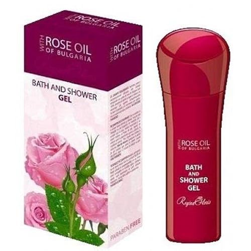 Regina Floris Bath and Shower Gel with 100 % Pure Bulgarian Rose Oil 230ml Beauty & Personal Care Regina Floris
