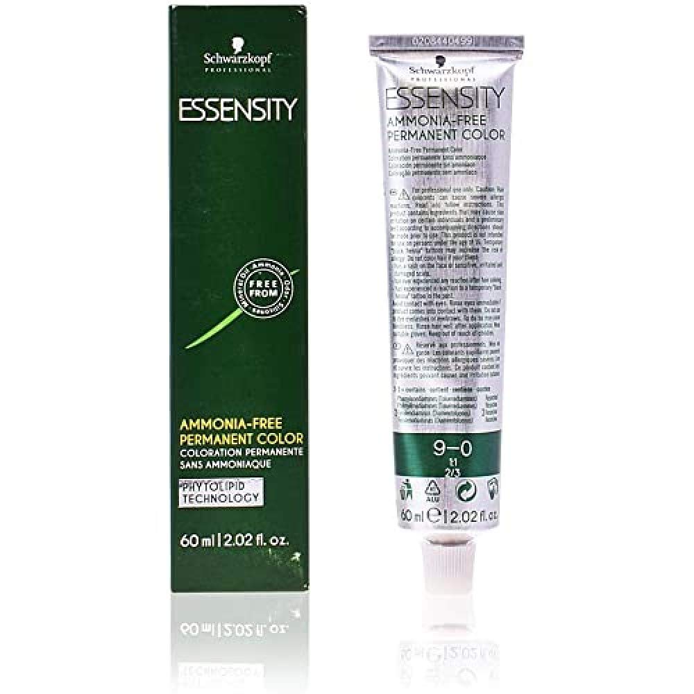 Schwarzkopf Professional Essensity Hair Color, 9-0, Extra Light Blonde, 2.1 Ounce Beauty & Personal Care Schwarzkopf