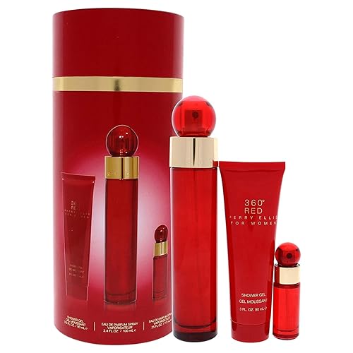 Perry Ellis 360° Red for Women Gift Set Beauty & Personal Care Perry Ellis