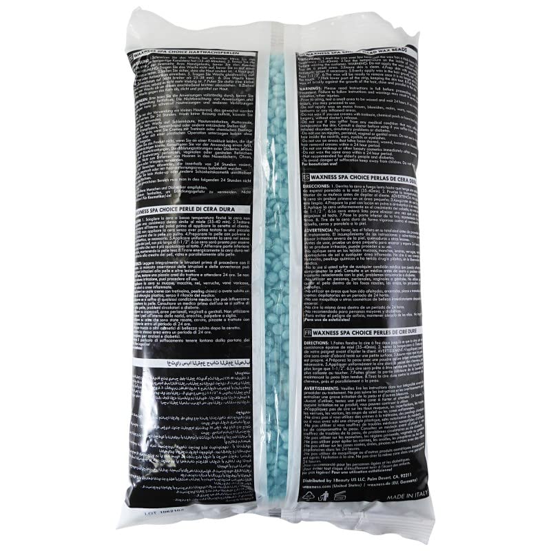 Waxness Spa Choice Aloe Vera Hard Wax 2.2 lb Pack of 12 Beauty and Personal Care Waxness