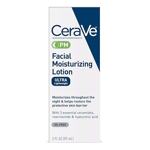 CeraVe Facial Moisturizing Lotion PM Ultra Lightweight 3 oz ( Packs of 12) Beauty & Personal Care CeraVe