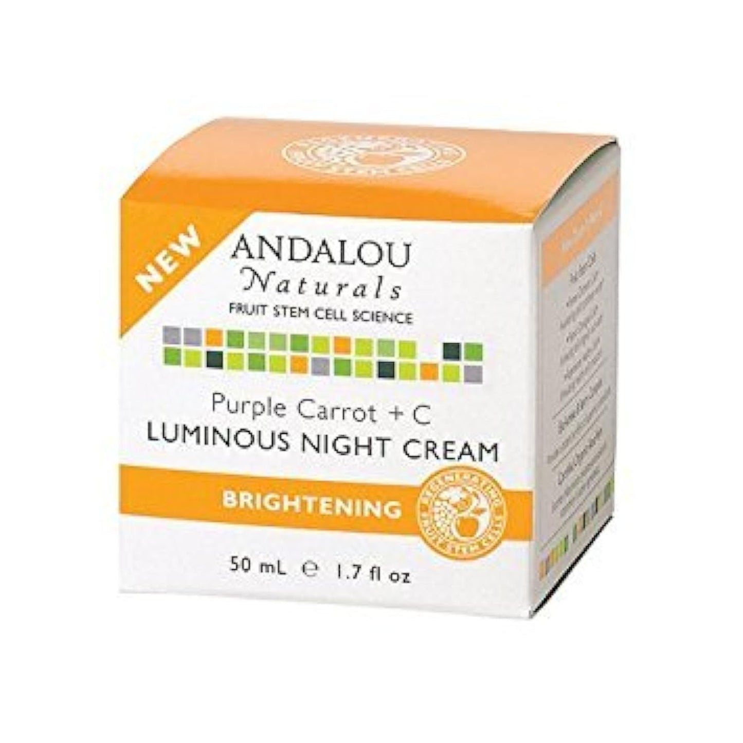Andalou Naturals Night Crm Prpl Carrot+c Beauty & Personal Care Andalou Naturals