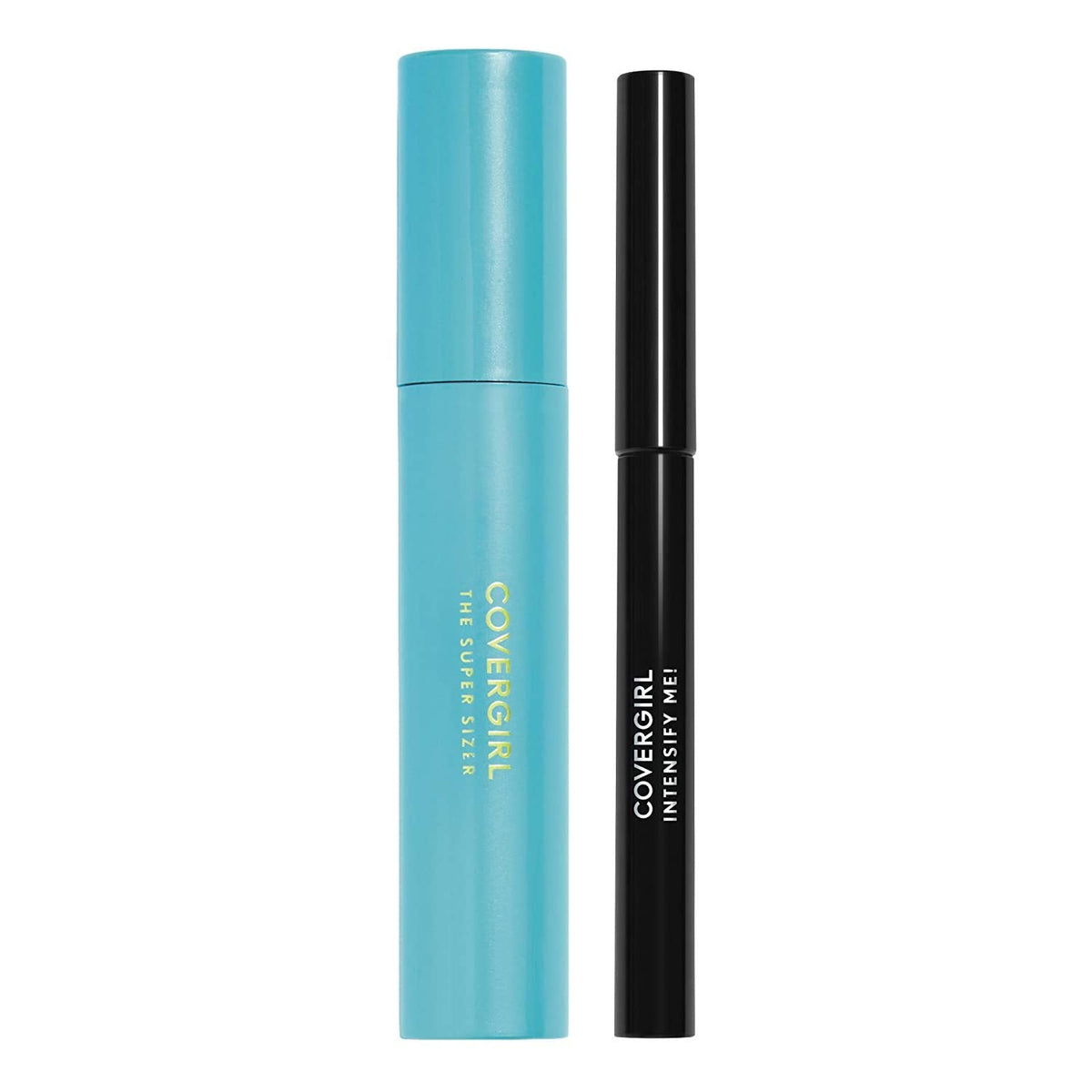 Covergirl Super Sizer Mascara and Intensify Me Eye Liner, Very Black and Intense Black, Value Pack Beauty & Personal Care COVERGIRL