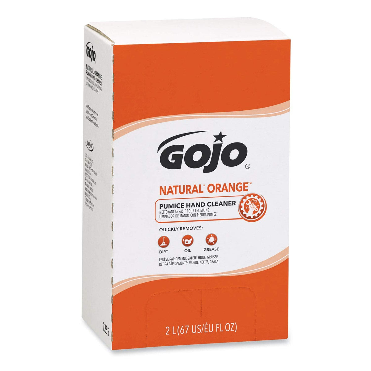 Gojo 7255-04 2000ml White Natural Orange Hand Cleaner W/f Beauty & Personal Care GOJO