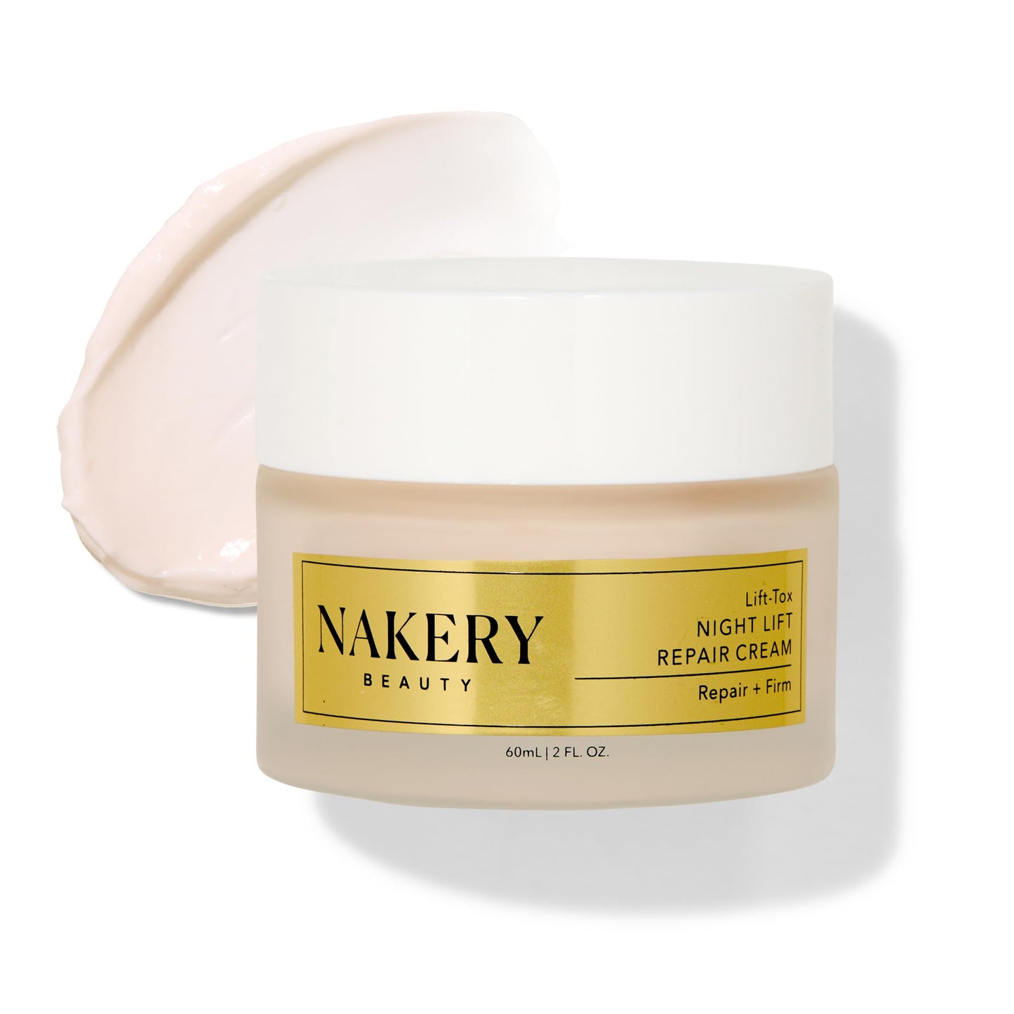 Nakery Lift-Tox Night Cream for Women - Overnight Anti Wrinkle Face Cream for Firmer & Smoother Complexion - Hydrating Night Cream for Women Beauty & Personal Care Nakery