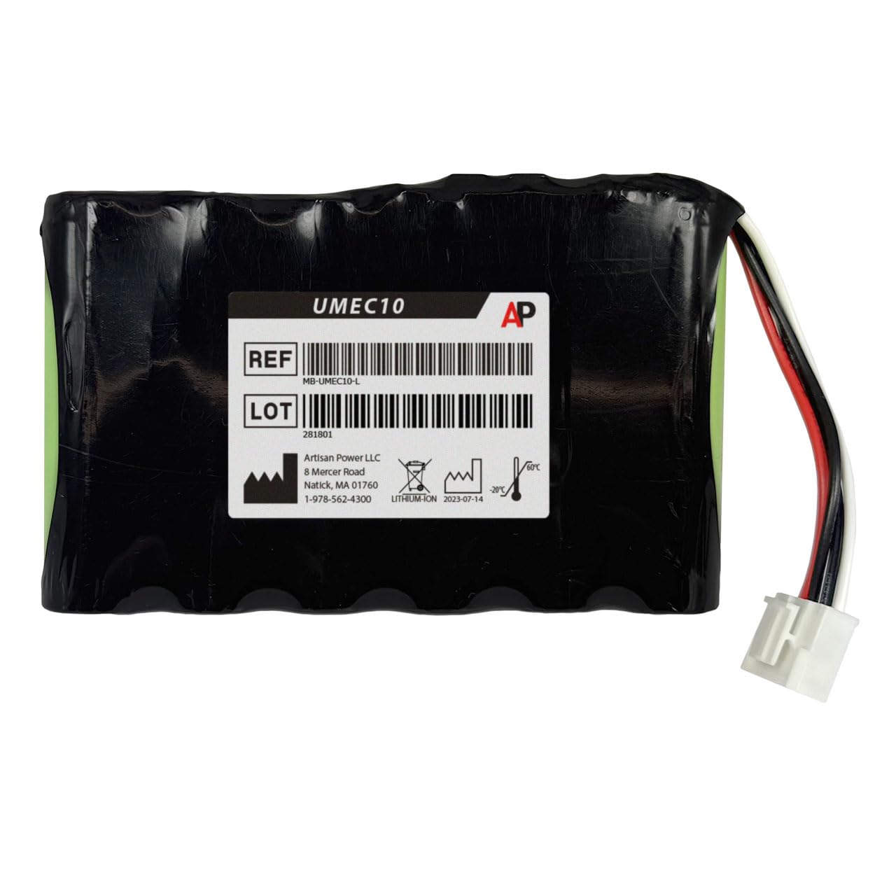 Artisan Power Replacement Battery for The Mindray uMEC10 - 6900 mAh Li-ion Rechargable Battery Replacing Model LI13S001A LI23S005A, LI23S003H Beauty and Personal Care Artisan Power