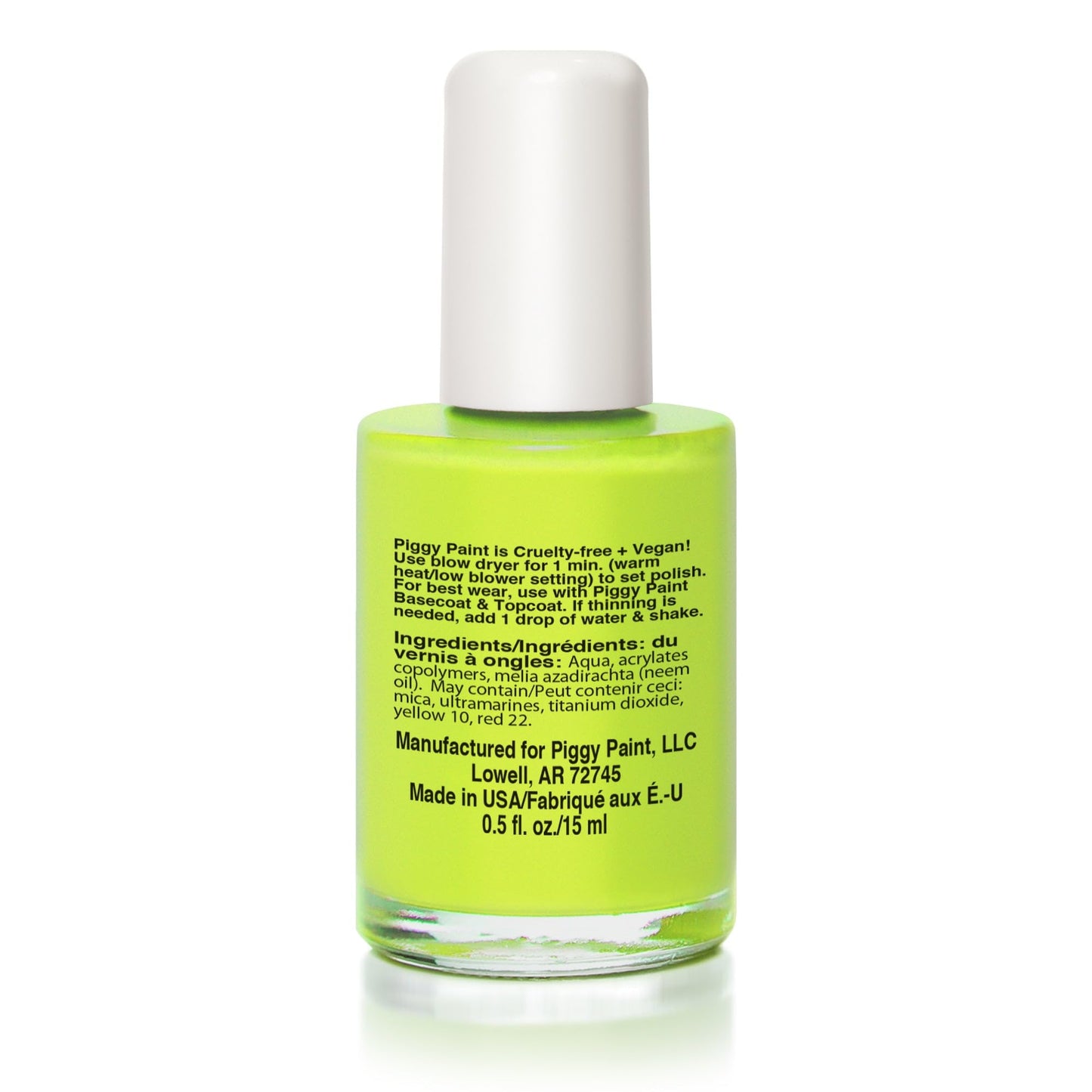 Piggy Paint Nail Polish - Lime Time 0.5 oz. Beauty & Personal Care Piggy Paint