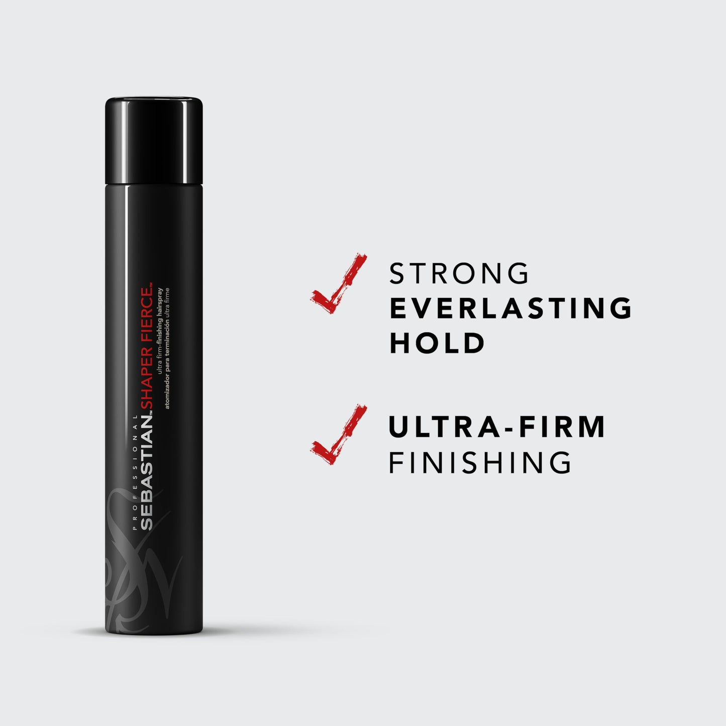 Sebastian Professional Shaper Fierce Mini Hairspray | Strong, Ultra-Firm, All Day Hold | 10.6 oz Beauty & Personal Care Sebastian