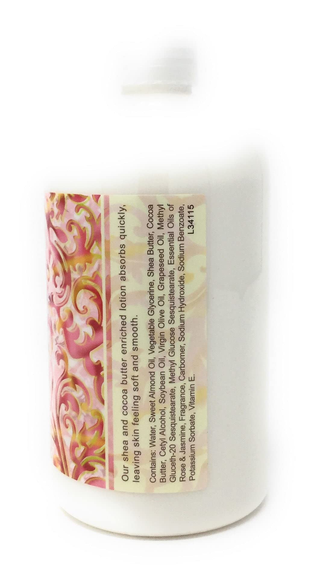 Greenwich Bay Trading Company Shea Butter Lotion, Rosewater & Jasmine 16 Fl Oz Beauty & Personal Care Greenwich Bay Trading Company