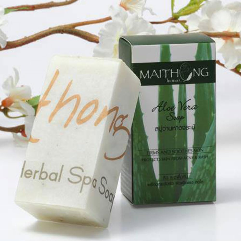 Maithong Aloe Vera Soap 100 Gram. Beauty & Personal Care Maithong