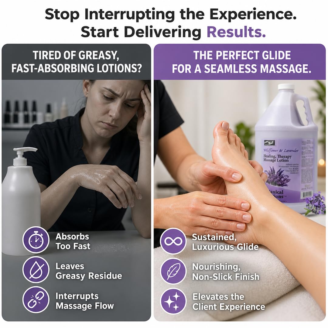 PRO NAIL Professional Therapeutic Massage Lotion & Repair Treatment - Beyond Basic Hydration - Active Cellular Repair for Rejuvenated Skin & Nails Beauty & Personal Care PRO NAIL