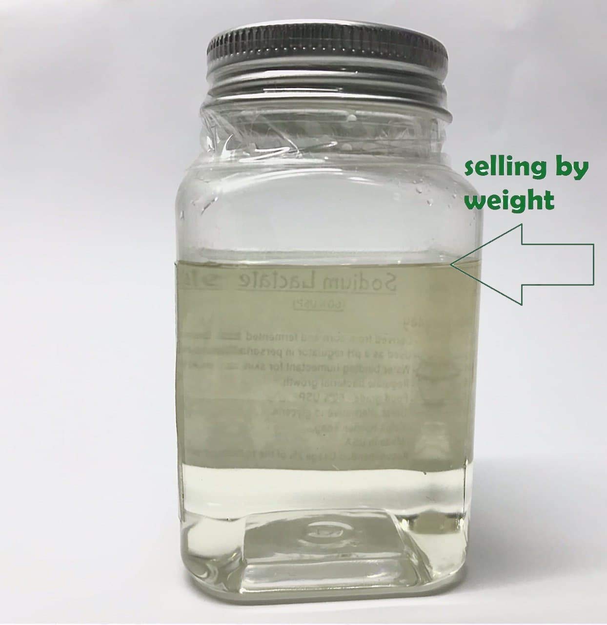 Sodium Lactate - for Broad Spectrum preservatives - Used in Cosmetics. Used as pH Regulator- Helps Reduce The Moisture Loss - 4 oz Beauty & Personal Care SAAQIN
