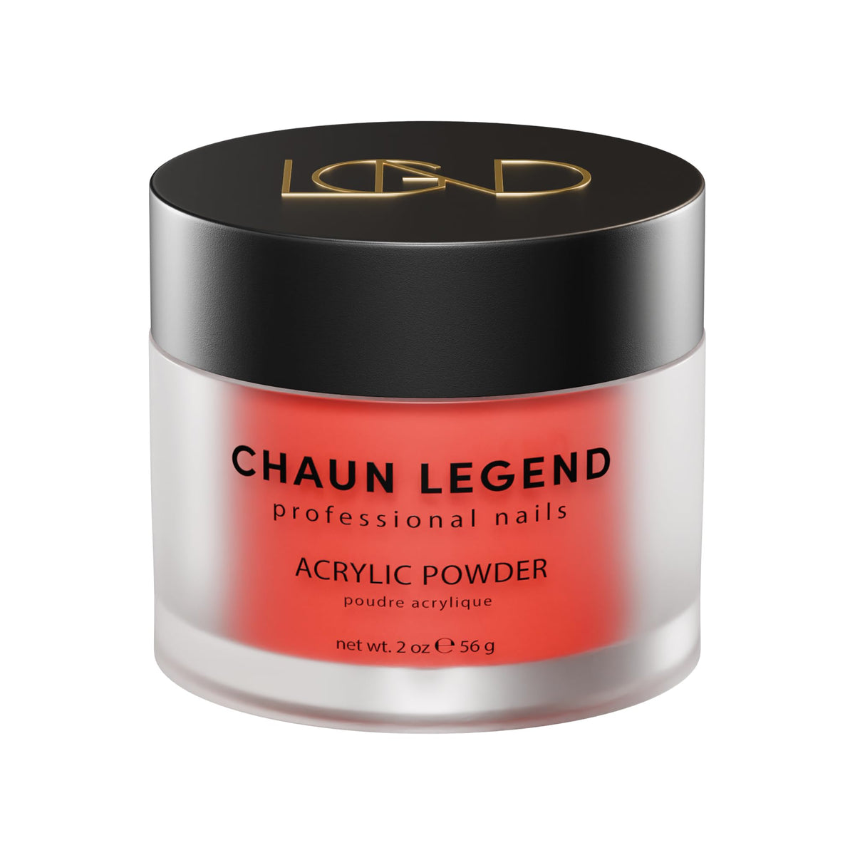 Chaun Legend Acrylic Powder, 2 Oz Long Lasting Salon Quality, Bubble Free, Self Leveling Professional Manicures, Fake Nails, Carving & Extensions, All