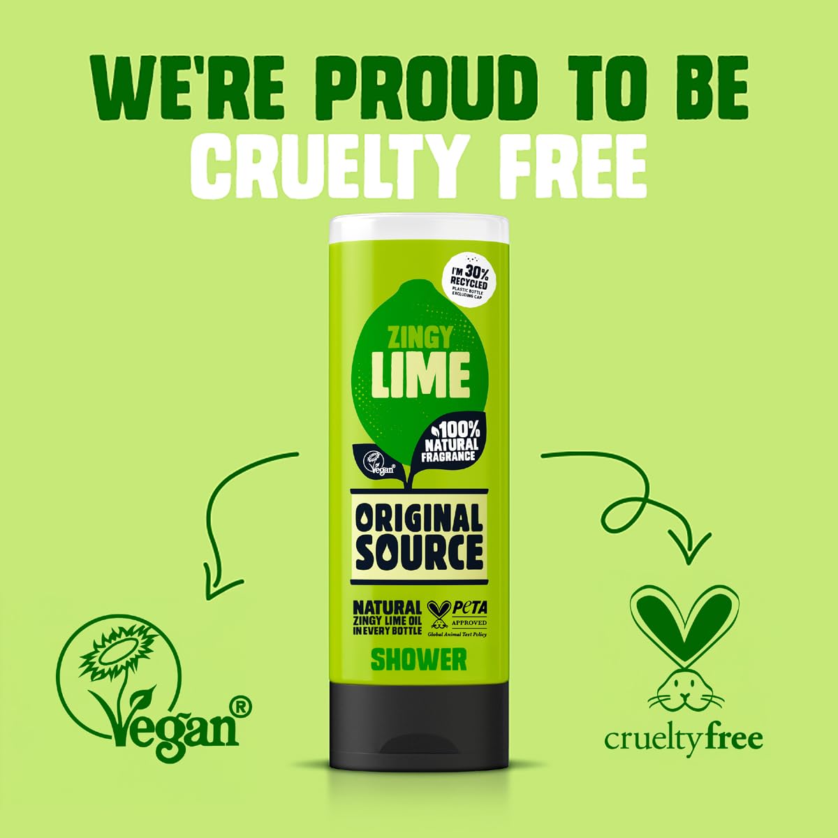 Original Source Lime Shower Gel 250 Ml Beauty & Personal Care ORIGINAL SOURCE