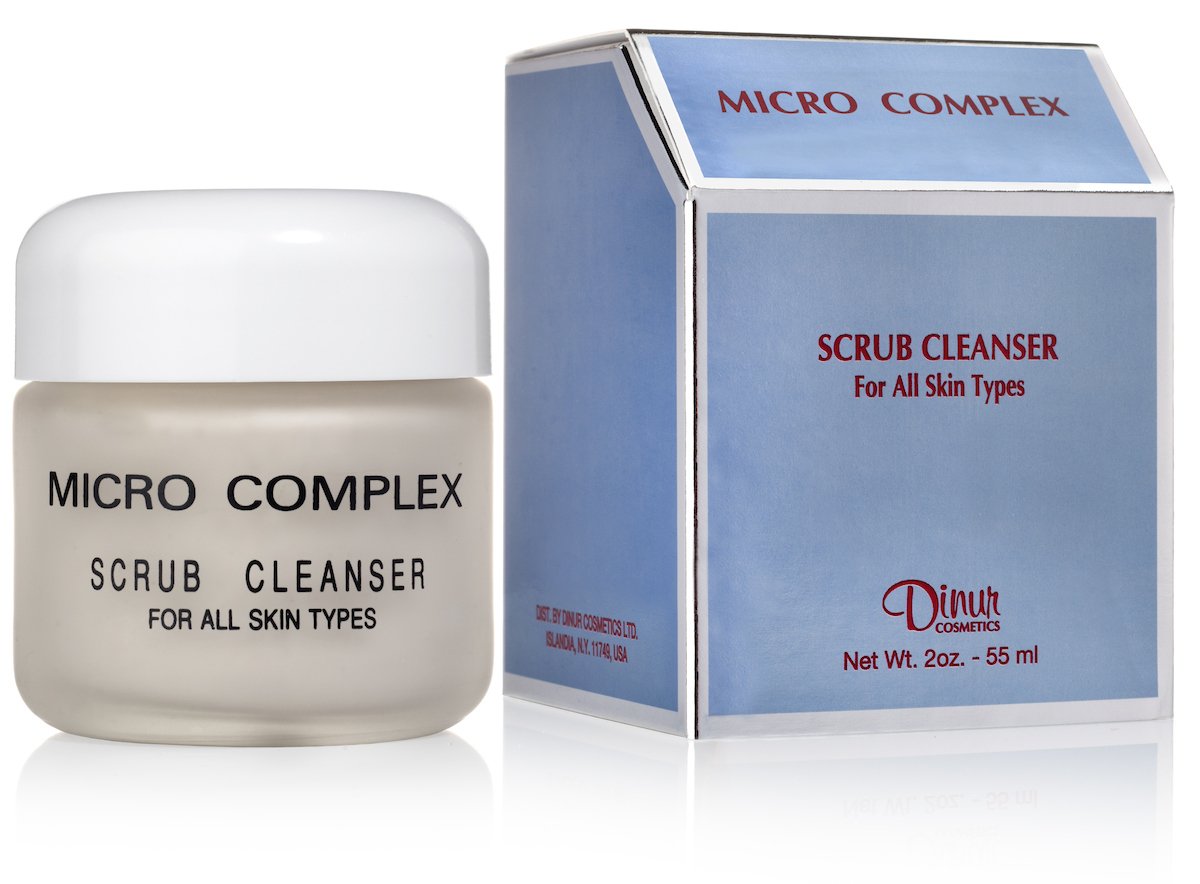 Dinur Cosmetics Micro Complex Deep Scrub Cleanser with Dead Sea Sand Gently Exfoliates, Removes Impurities, and Dead Skin Cells for Smooth, Youthful Beauty & Personal Care Dinur Cosmetics