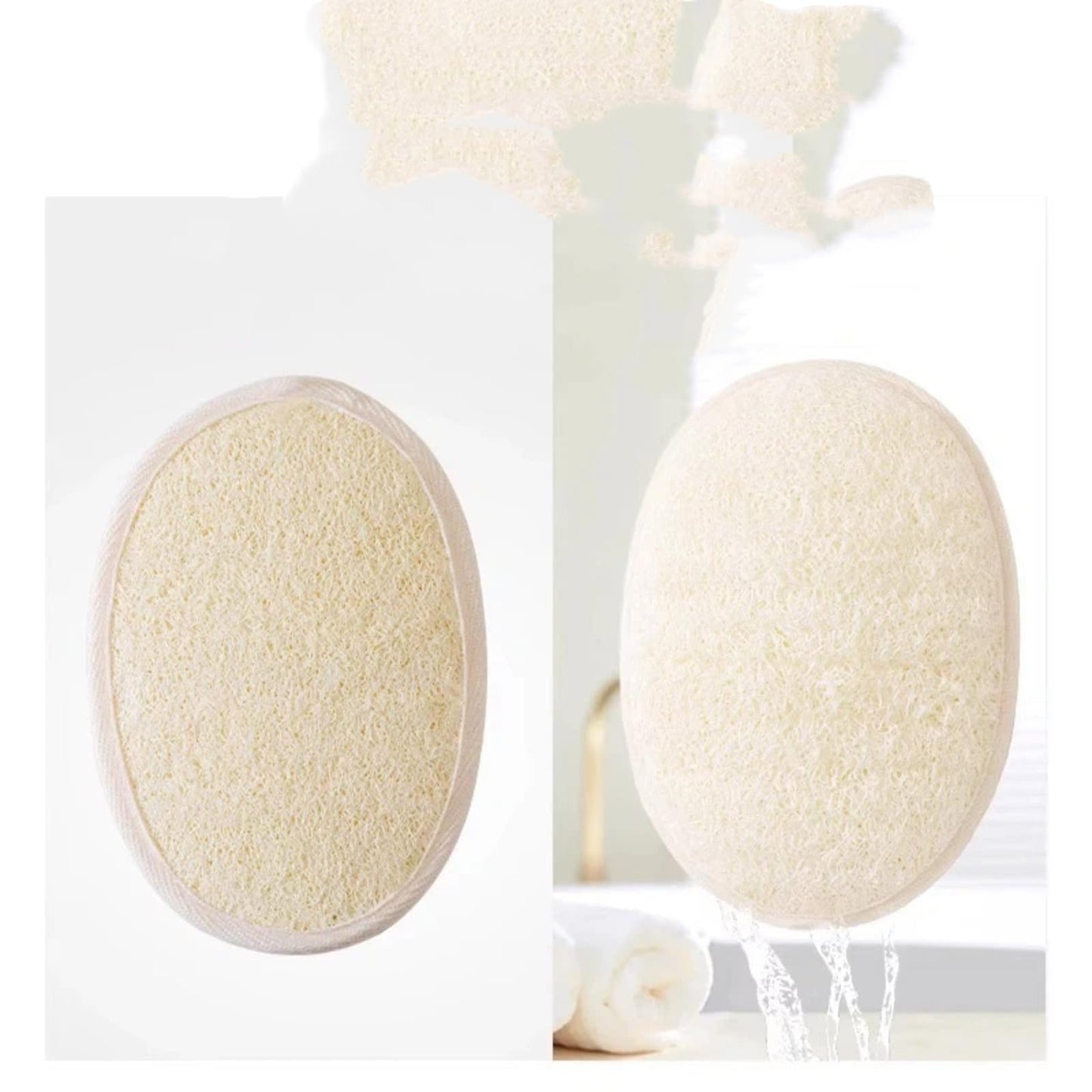 Loofah Vine Rubbing Bath Home Rubbing Mud Painless Wiping Back Thick Rubbing Bath Towel Beauty and Personal Care ELUJULOHS