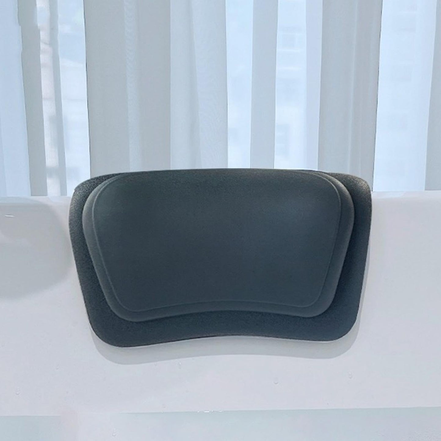 IEUDNS Bath Pillow Bathtub Accessories Multifunction Strong Suction Cup Lightweight Headrest Bath Pillow for Tub for SPA Relaxation Home Soaking Beauty and Personal Care IEUDNS