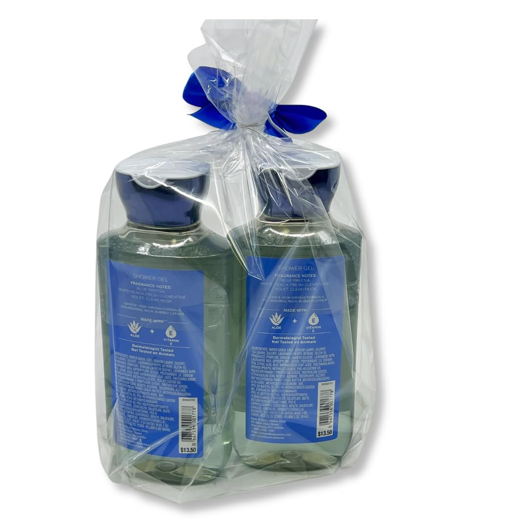 Bath & Body Works Gingham Shower Gel - Gift Pack for Holiday - Pack of 2 Beauty & Personal Care Bath & Body Works