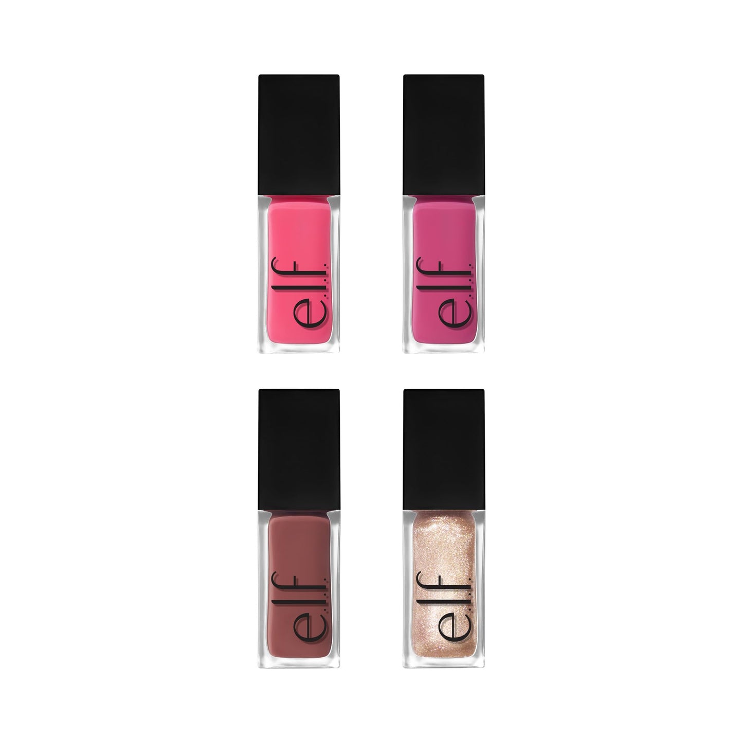 e.l.f. Glow Reviver Plumping Lip Oil Kit, Nourishing Tinted Lip Oils For A High-Shine Finish, Infused With Jojoba Oil, Vegan & Cruelty-Free, 4 Shades Beauty & Personal Care e.l.f.
