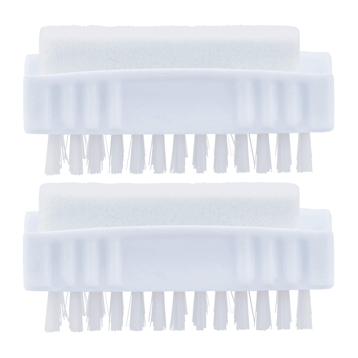 Superio Nail Brush with Pumice Stone Duel Side Shower Brush Bathroom Foot Scrubber exfoliate Dry Dead Skin Stiff Bristles Brush Removes Callus on Hand Beauty and Personal Care Superio