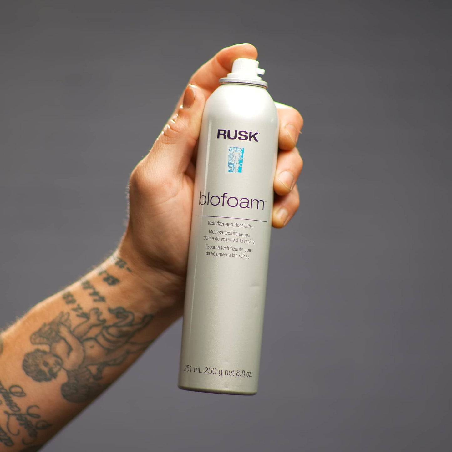 RUSK Designer Collection Blofoam Extreme Texture and Root Lifter, Spray-On Texturizing Foam, 8.8 oz Beauty & Personal Care RUSK