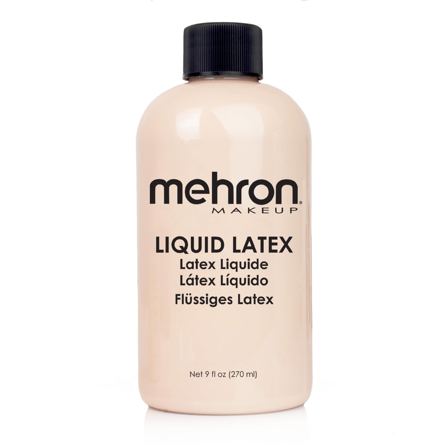 Mehron Makeup Liquid Latex (9 oz) (Light Flesh) Beauty & Personal Care Mehron