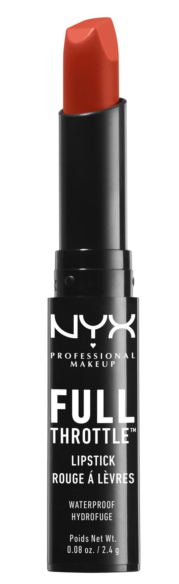 NYX Nyx professional makeup full throttle lipstick jolt - 0.08oz Beauty & Personal Care NYX PROFESSIONAL MAKEUP