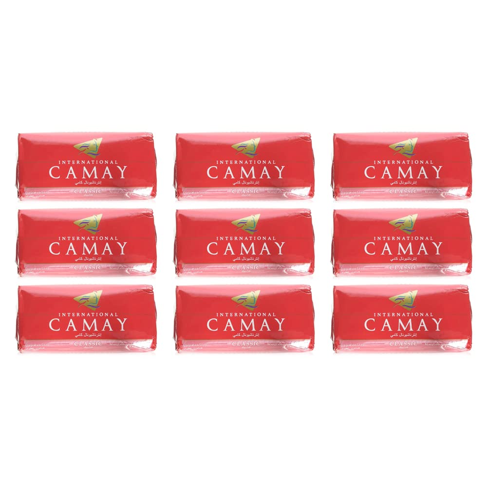 Camay Classic Bar Soap 3 Bars in A Pack 3 Pack (9 Bars) Beauty & Personal Care Camay
