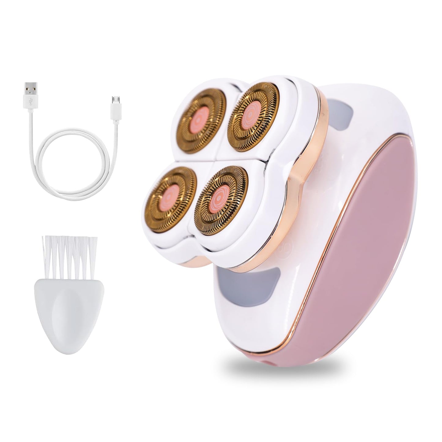 CeqCin Electric Razor for Women,Wet/Dry Rotary Electric Shaver for Women Leg,Rechargeable Hair Removal Device Epilator,Electric Hair Trimmer Beauty and Personal Care CeqCin