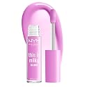 NYX PROFESSIONAL MAKEUP This Is Milky Gloss, Vegan Lip Gloss, 12 Hour Hydration - Lilac Splash (Sheer Baby Purple) Beauty & Personal Care NYX PROFESSIONAL MAKEUP