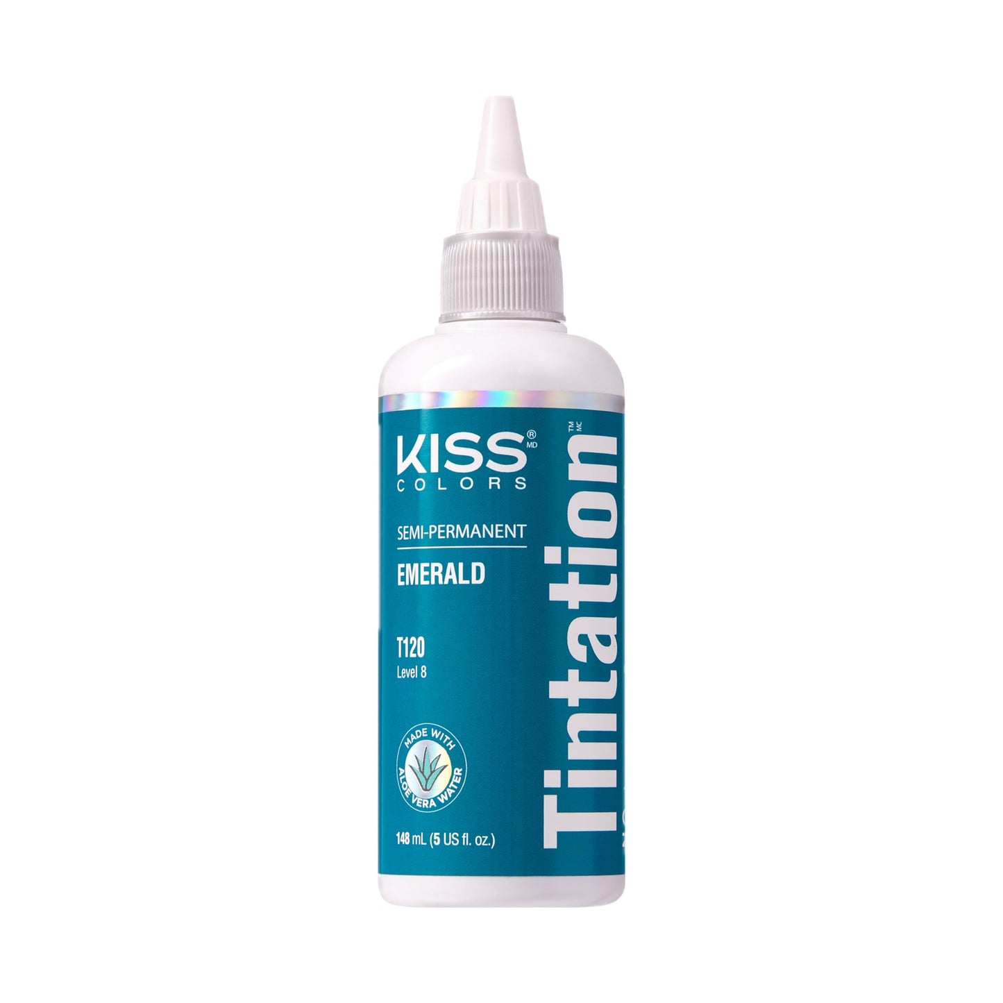 Red by Kiss Tintation Semi-Permanent Hair Color, Aloe Vera Water Based, Argan Oil, Olive Oil, Collagen & Keratin, Long-Lasting Color Dye (Emerald, 5 Beauty & Personal Care Red By Kiss
