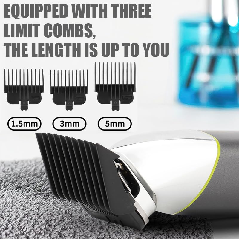 QDKVTNDJZ Hair Clippers for Men, Multifunctional Trimmer Electric Cutting Machine Digital Display Beard Haircut Beauty and Personal Care QDKVTNDJZ