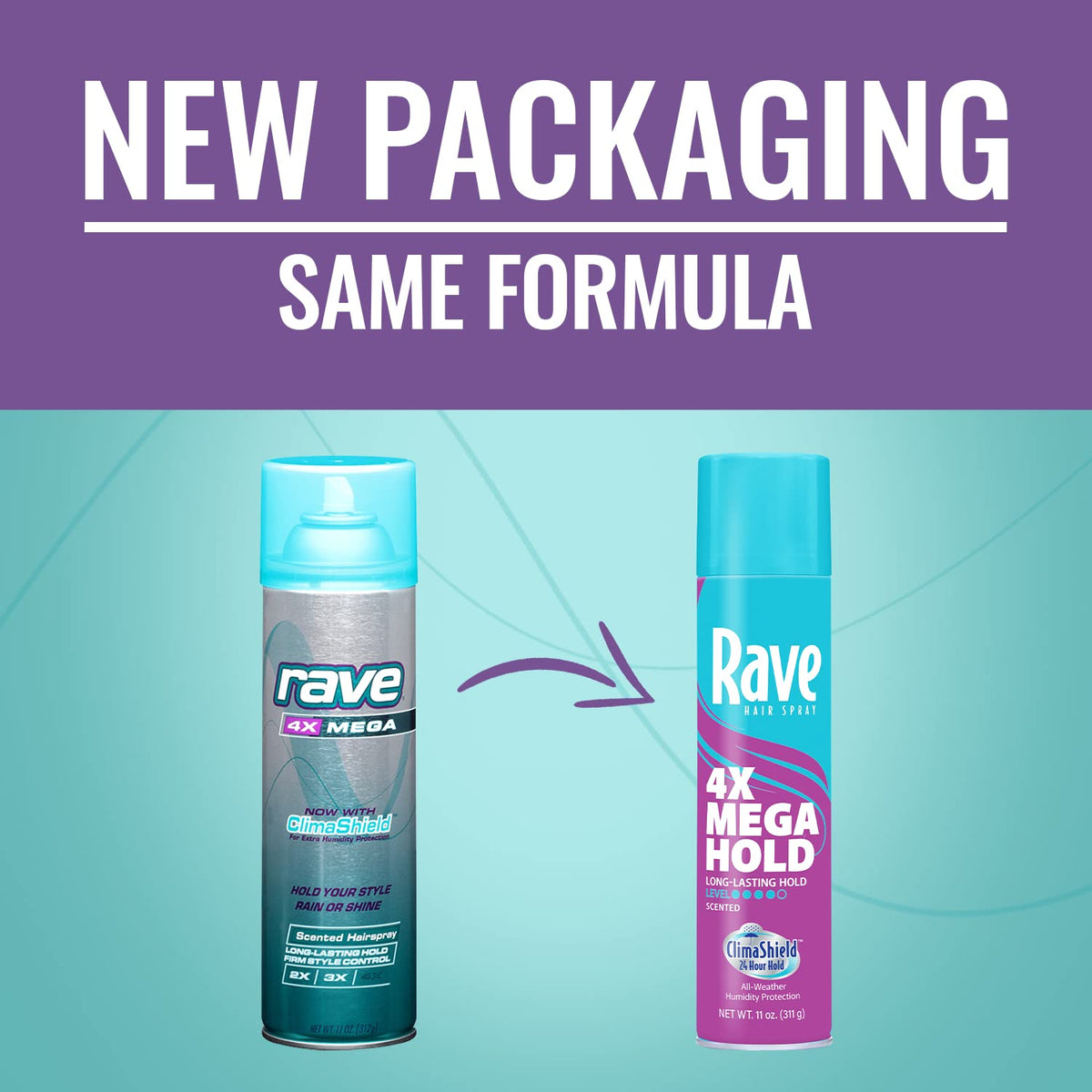 Rave Hs 4x Mega Aero Scen Size 11z Rave Hs 4x Mega Aero Scented 11z Beauty & Personal Care rave