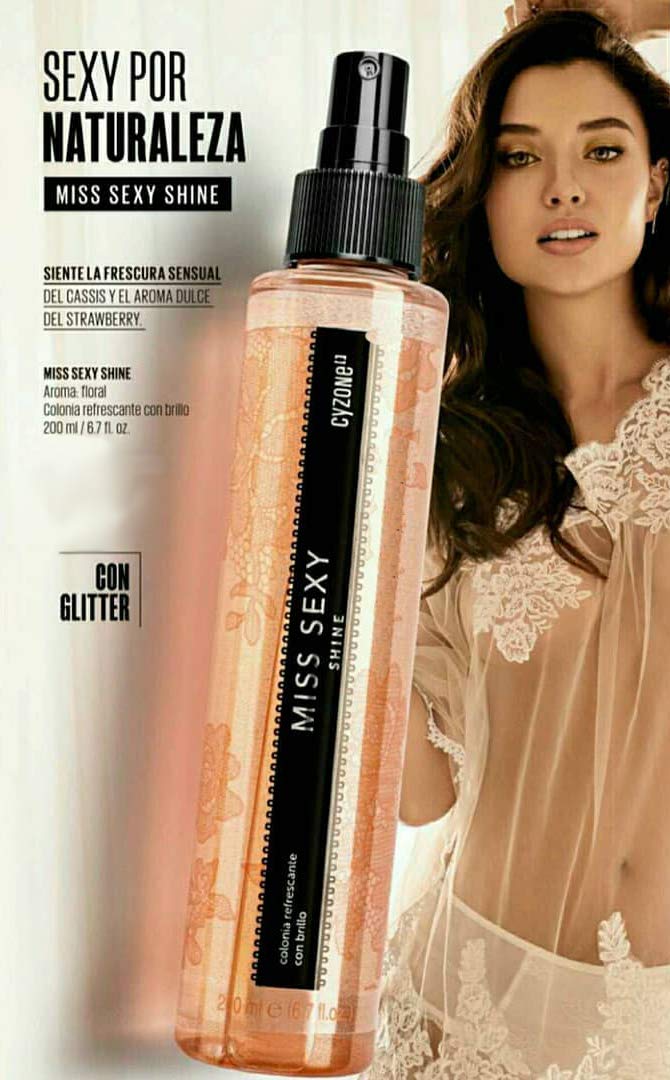 Cyzone Miss Sexy Provocative Body Slash With Glitter and the Sweet Aroma of Bergamot and Jasmine 6.7 fl. oz. (200ml) Beauty & Personal Care Cyzone L'Bel